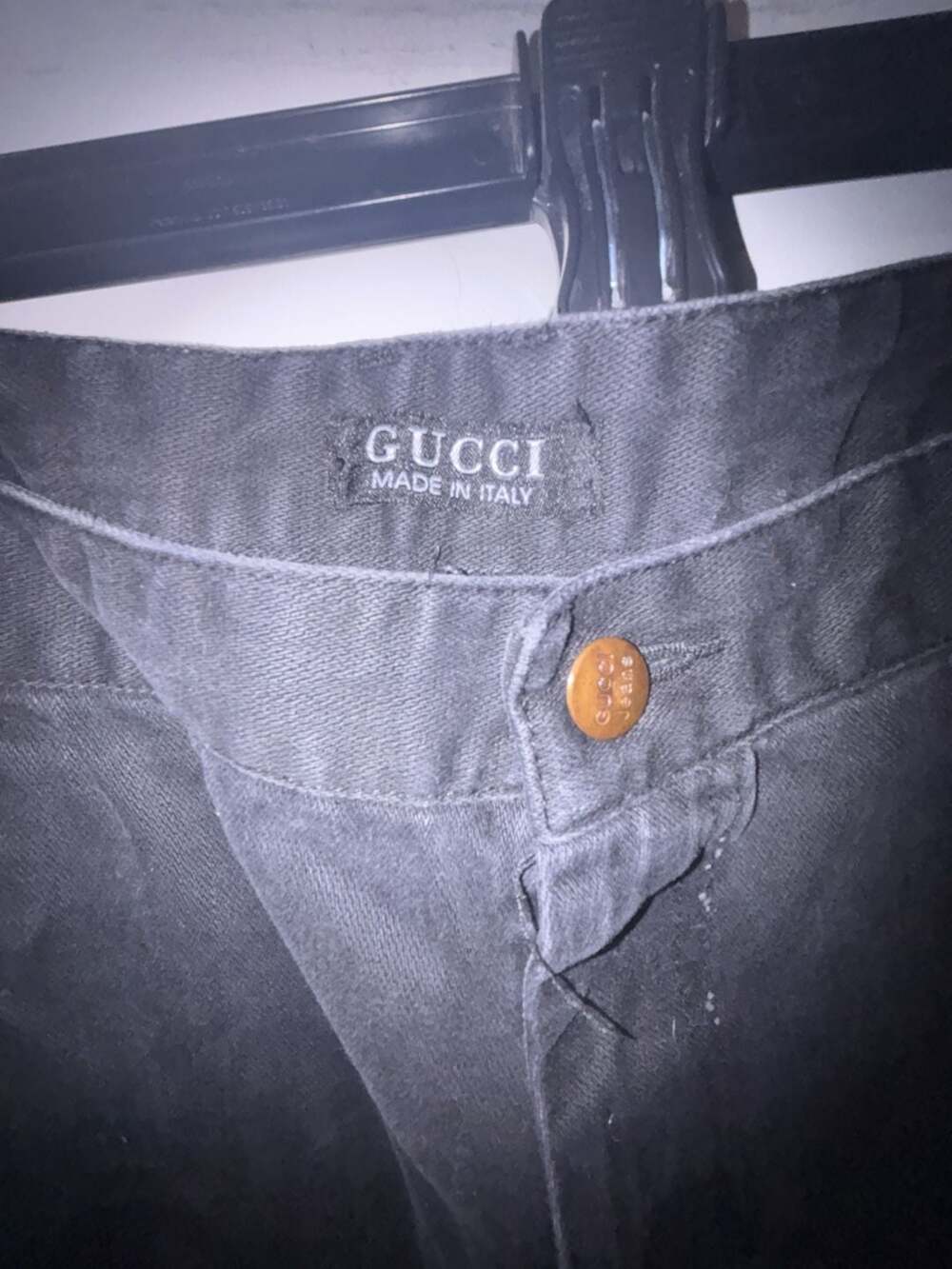 Gucci Black Denim Jeans
